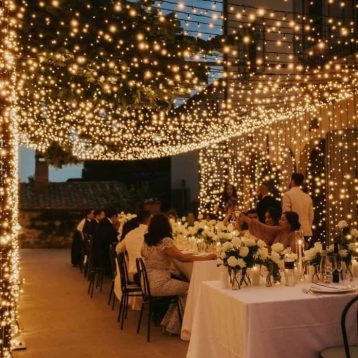 Ibiza Fairy Light Tunnel 4