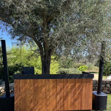 Wooden Dj Booth Ibiza